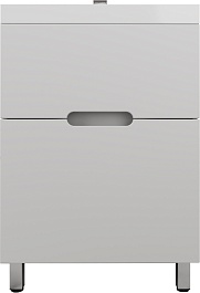 Style Line Тумба под раковину Матис 60 белая матовая – фотография-1